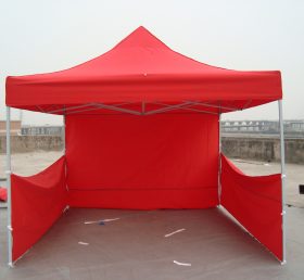 F1-36 خيمة مطوية حمراء تجارية