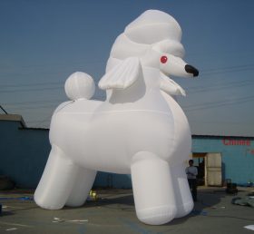Cartoon1-488 كلب قابل للنفخ الكرتون ارتفاع 6 أمتار