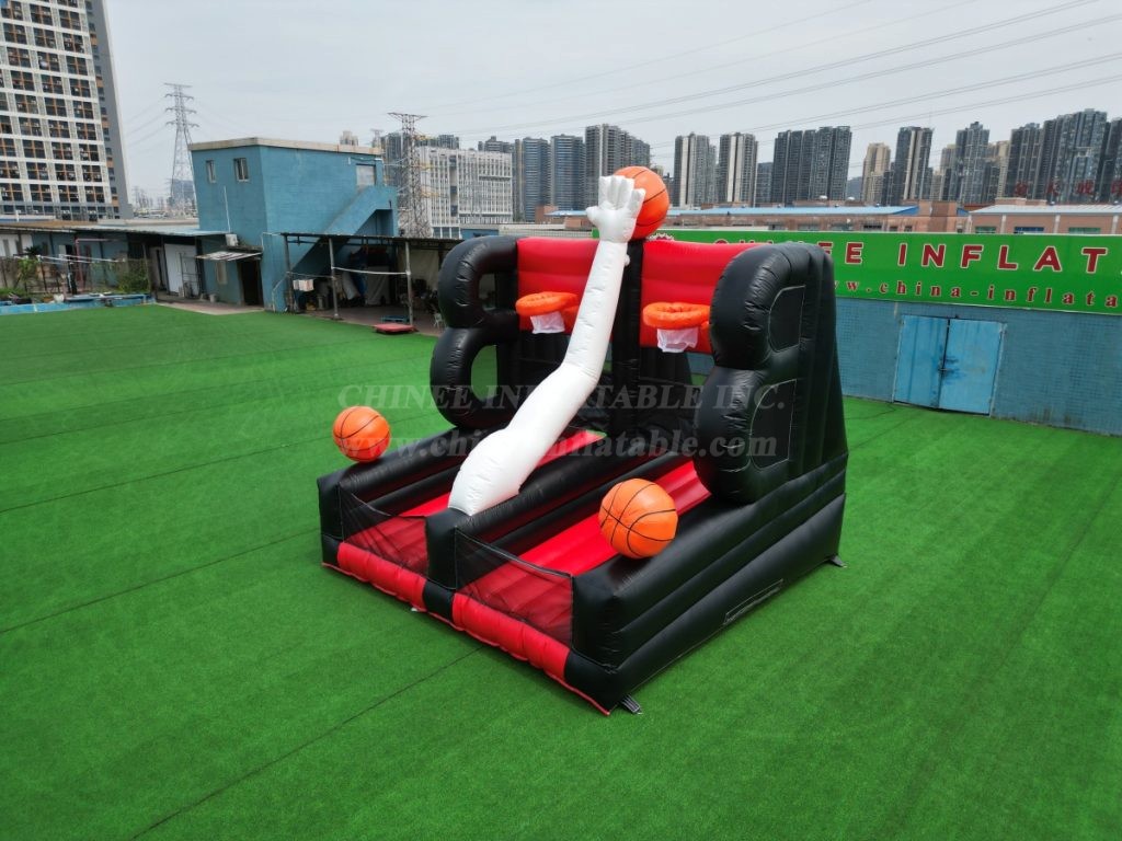 T11-210 Double Basketball Inflatable Shooting Game