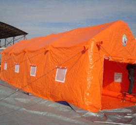 Tent1-451 خيمة برتقالية قابلة للنفخ