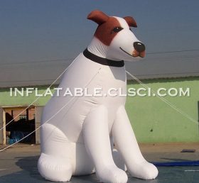 Cartoon1-730 كلب عملاق نفخ الرسوم المتحركة