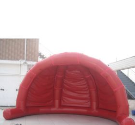Tent1-325 خيمة حمراء قابلة للنفخ في الهواء الطلق