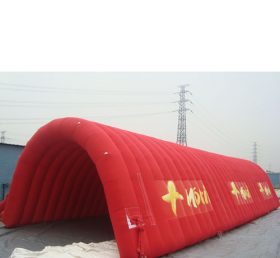 Tent1-364 خيمة نفق نفخ أحمر