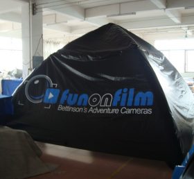 Tent1-68 خيمة سوداء قابلة للنفخ
