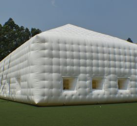 Tent1-457 خيمة بيضاء عملاقة قابلة للنفخ