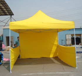 F1-15 خيمة تجارية مطوية صفراء