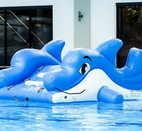 WG1-007 دولفين نفخ ألعاب الرياضات المائية بارك حمام السباحة