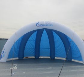 tent1-326 خيمة نفخ زرقاء عالية الجودة