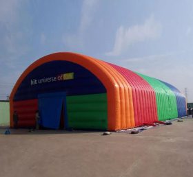 Tent1-4438 خيمة معرض كبيرة قابلة للنفخ ملونة