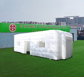 Tent1-4258 خيمة مكعبة بيضاء في الهواء الطلق متينة قابلة للنفخ