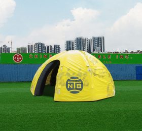 Tent1-4295 خيمة عنكبوت صفراء قابلة للنفخ