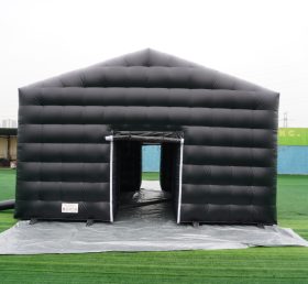 Tent1-704B أسود خيمة حزب نفخ